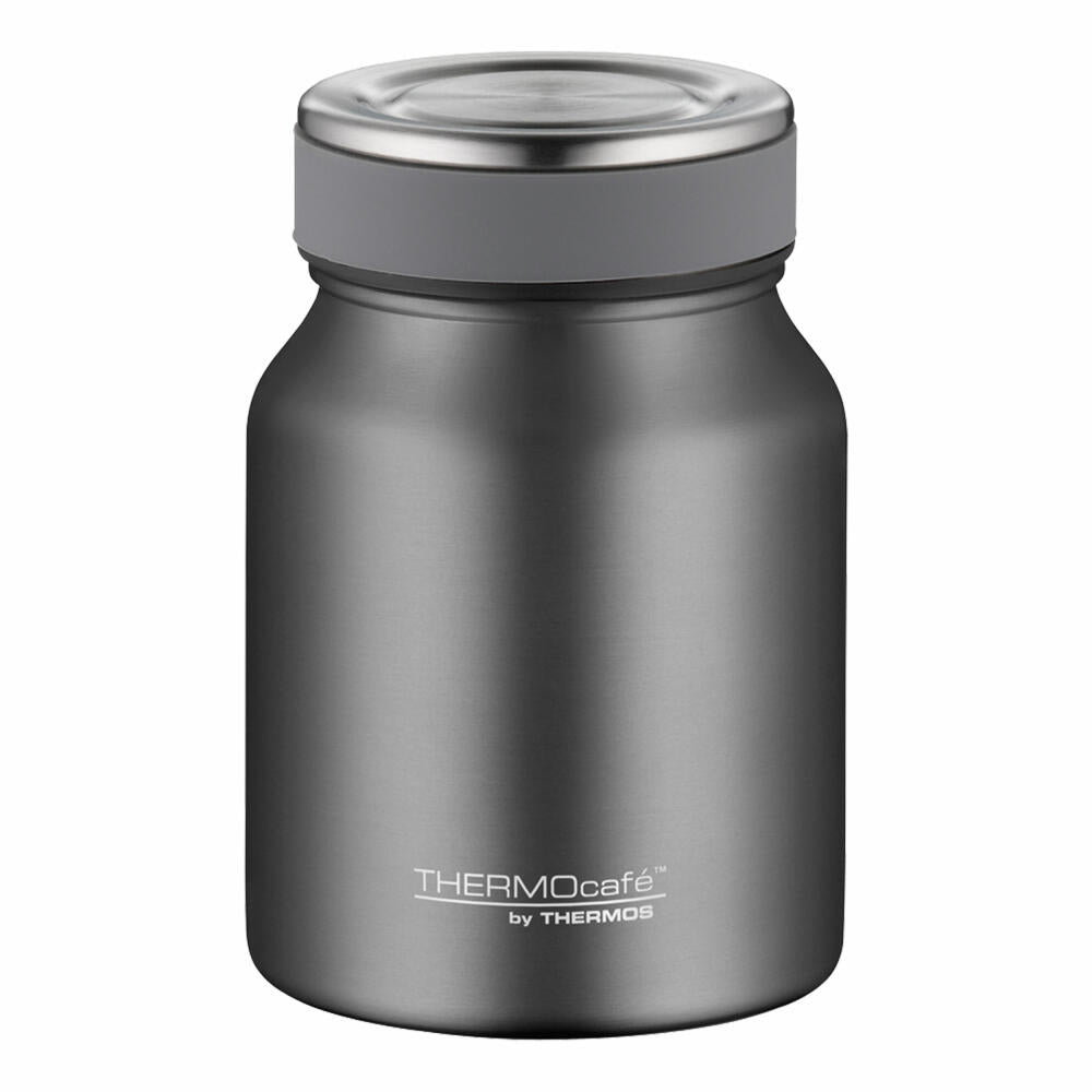 Thermos TC Food Jar Isolier-Speisegefäß, Speisebehälter, Lebensmittelaufbewahrung, Edelstahl, Cool Grey, 0.5 L, 4077.234.050