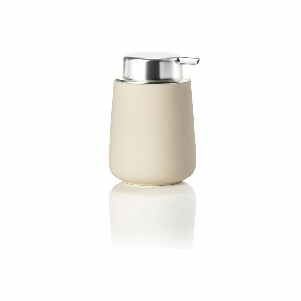 Zone Denmark Soap Dispenser Nova, Soap Dispenser, Dosing Dispenser, Porcelain, Wheat, 250 ml, 332187