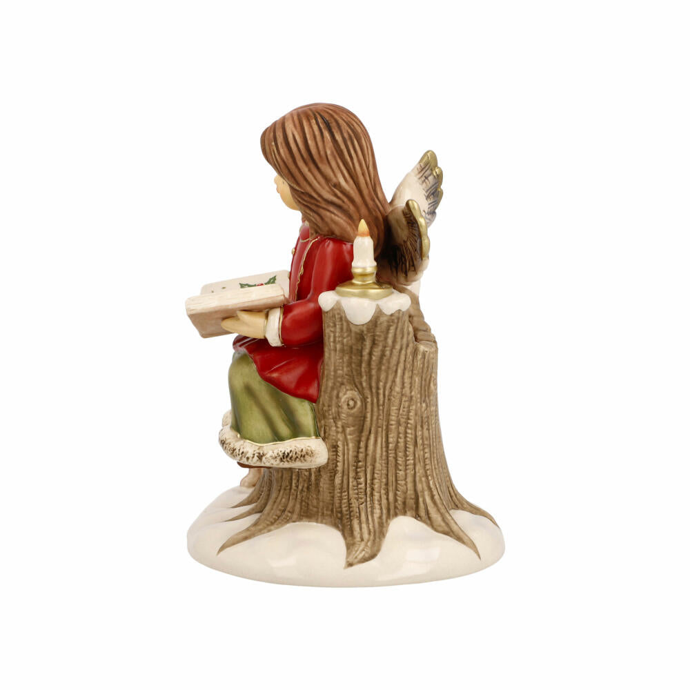 Goebel Angel Little Christmas Story, Winter Forest, Christmas, Decorative Figure, Stoneware, H 14.5 cm, 66704331