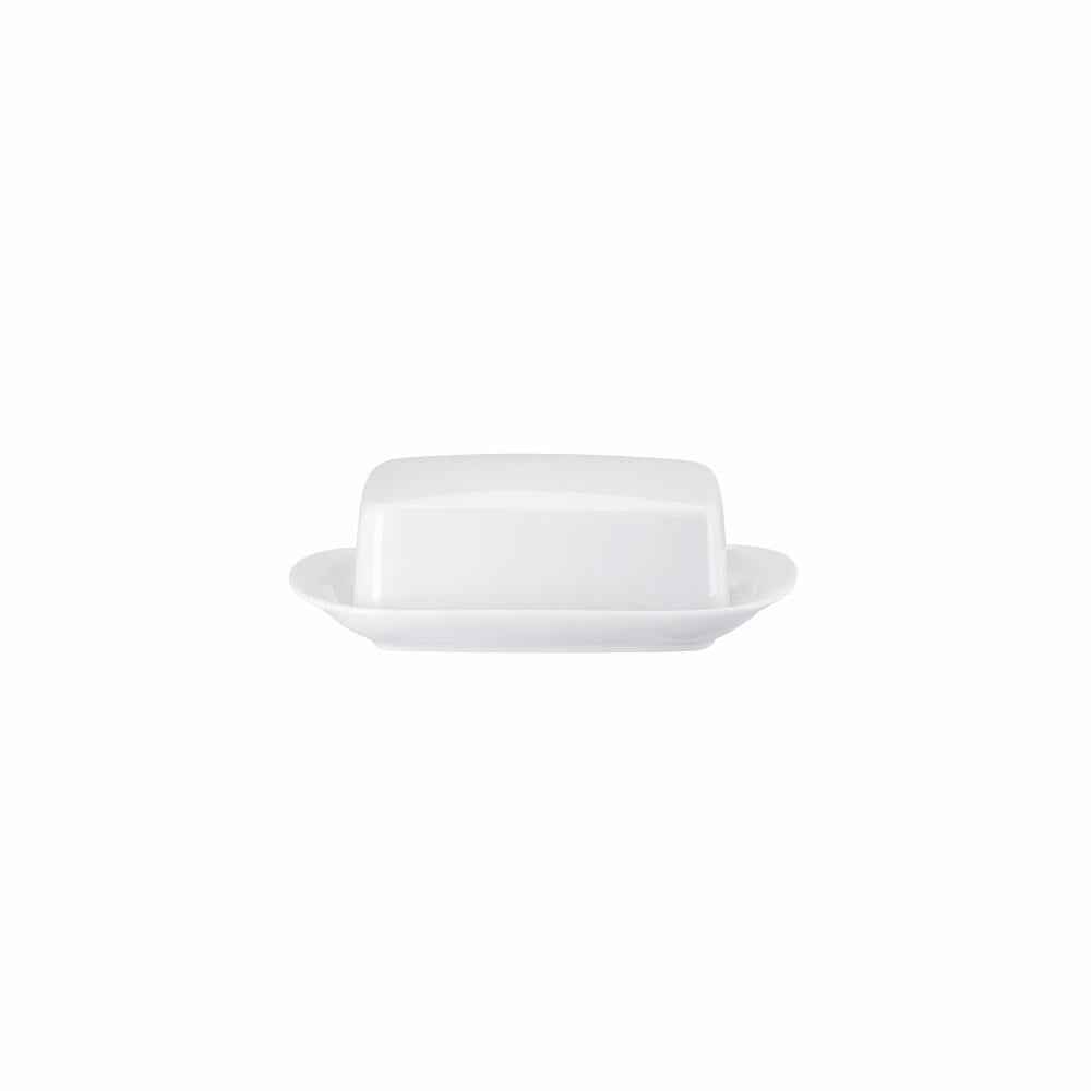 Arzberg Butter Dish Form 1382 White, Butter Dish, Porcelain, White, 18.5 x 12.8 cm, 41382-800001-15169