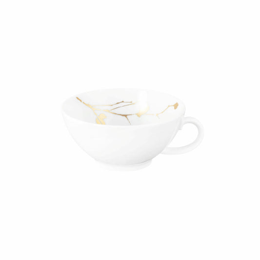 Seltmann Weiden Liberty Teeobertasse Klein, Teetasse, Tee Tasse, Porzellan, Golden Rose Hip, 140 ml, 001.765552