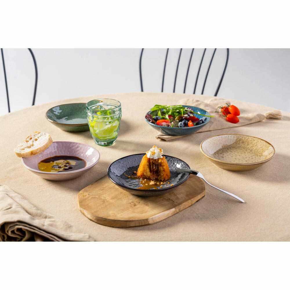 Leonardo ceramic plate Matera, plate, dinner plate, dinner plate, ceramic, beige, Ø 16.3 cm, 018371