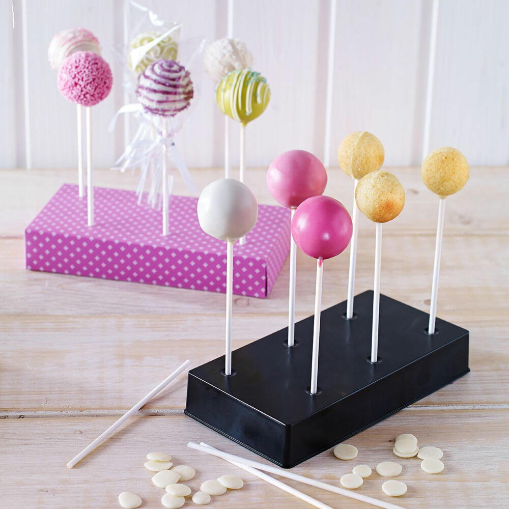 Birkmann CakeStation for Cake Pops, Lollipop Holder, Lollipop Holder, Cake Holder, Kitchen Aid, Plastic, 19 cm, 441224