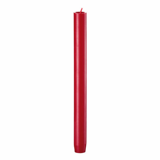 Engels Kerzen Original Stick Candle Cast, Stick Candle, Candlestick Candle, Table Candle, Paraffin, Cinnabar, Ø 2.2 cm, H 24 cm, 62002224200