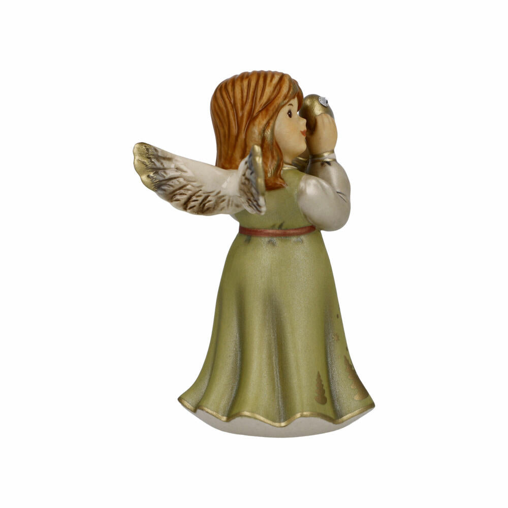 Goebel Angel Follow your heart, decorative figure, heavenly messenger, annual color 2022, stoneware, H 8.5 cm, 41663271