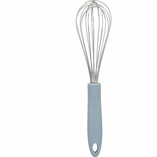 Birkmann Bakers Best Schneebesen, Rührbesen, Schlagbesen, Edelstahl / Kunststoff, Grau, 27 cm, 424401