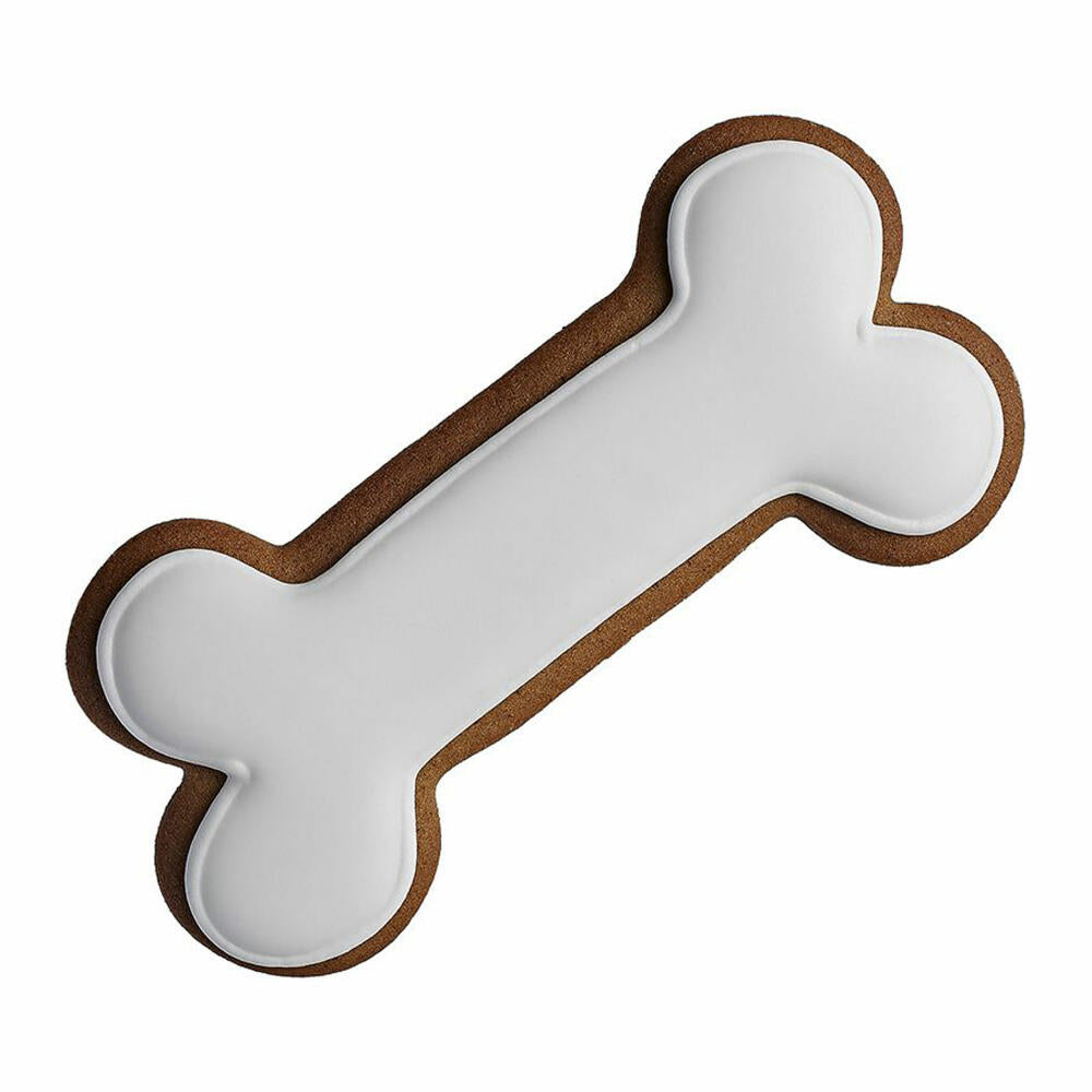 Birkmann cookie cutter bone, cookie cutter, cookie cutter, biscuit cutter, tinplate, 6.3 cm, 123465