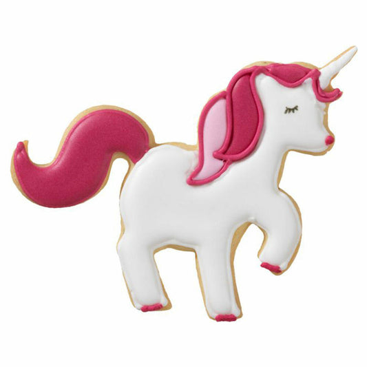 Birkmann Ausstechform Einhorn, Ausstecher, Plätzchenform, Keks, Plätzchen, Edelstahl, 10 cm, 197374
