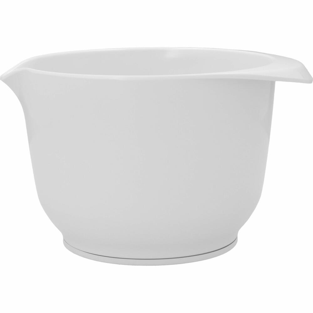 Birkmann Colour Bowl mixing and serving bowl, mixing bowl, bowl, melamine resin, white, 1.5 liters, 709218