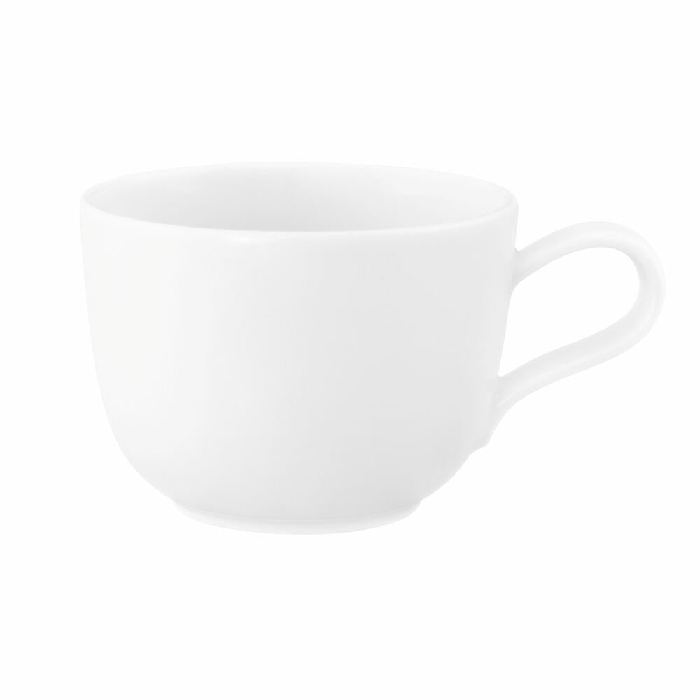 Seltmann Weiden Liberty Kaffeeobertasse, Kaffeetasse, Kaffee Tasse, Porzellan, Weiß, 260 ml, 001.764186