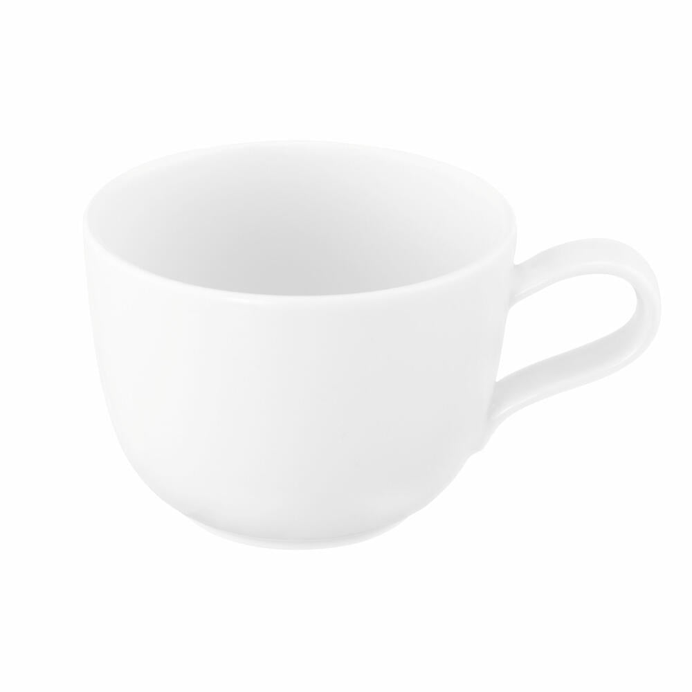 Seltmann Weiden Liberty Kaffeeobertasse, Kaffeetasse, Kaffee Tasse, Porzellan, Weiß, 260 ml, 001.764186