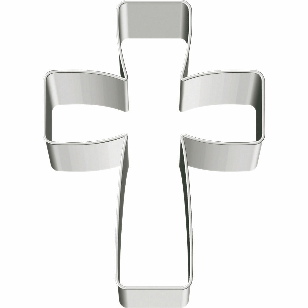 Birkmann cookie cutter cross, cookie cutter, cookie shape, biscuit, biscuits, stainless steel, 6 cm, 197961