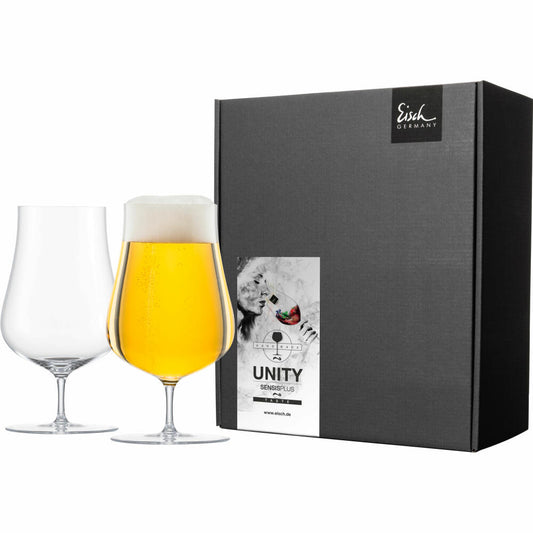 Eisch Biergläser Unity Sensis plus, 2er Set, Bierglas, Bierkelch, Kristallglas, 470 ml, 25224215