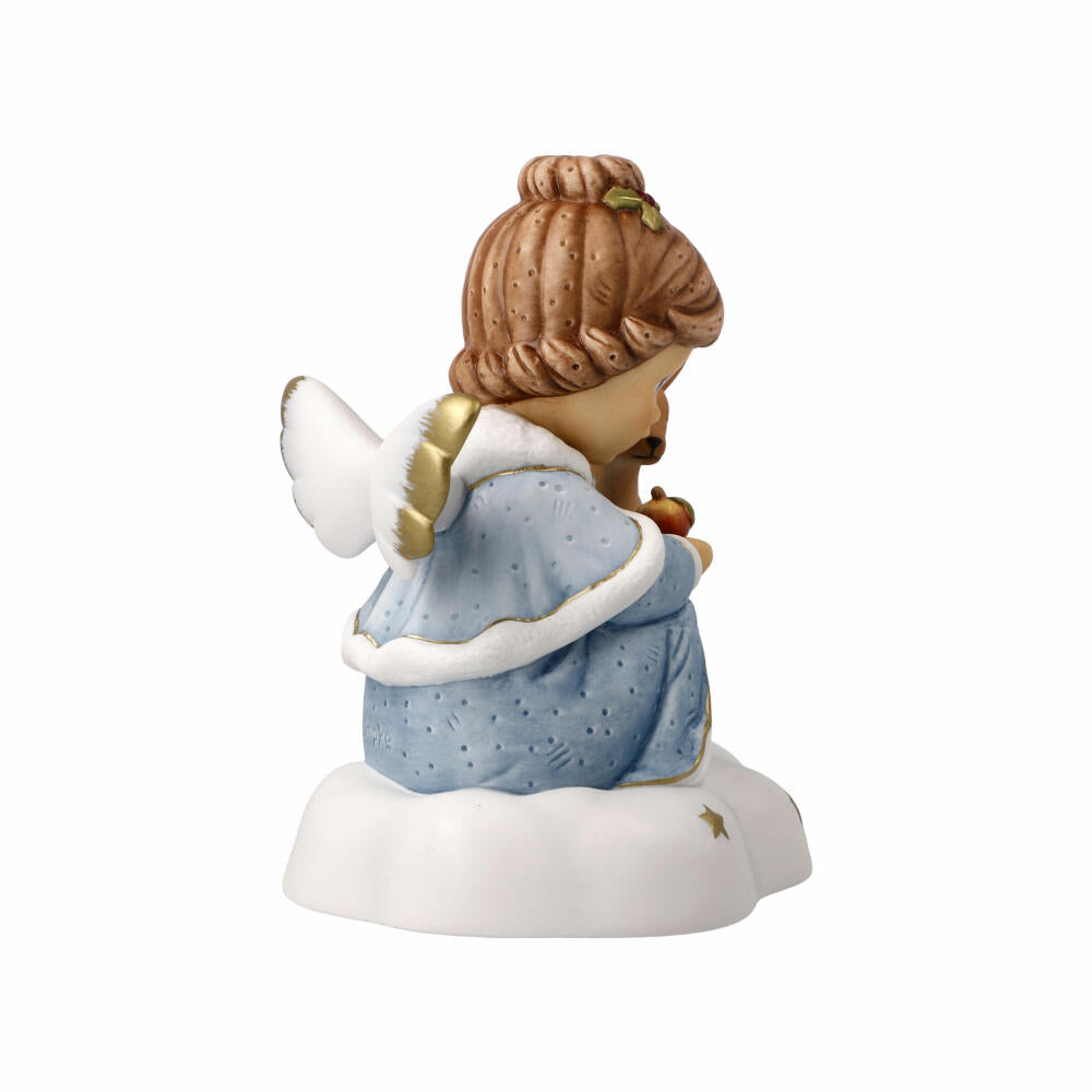 Goebel Angel I'll take care of you, decorative figure, porcelain, colored, 14.5 cm, 11751031