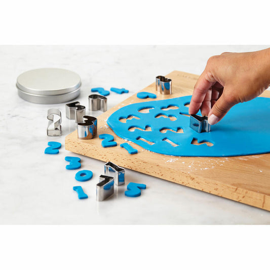 Städter Ausstecher Zahlen Set, 10-tlg., Ausstechform, Plätzchenform, Keks, Plätzchen, Edelstahl, CB58914