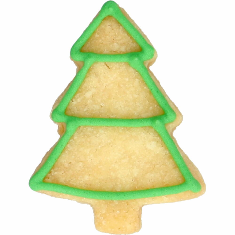 Birkmann Mini Cookie Cutter Christmas Tree, Cookie Cutter, Cookie Mold, Biscuit, Cookies, Stainless Steel, 2.5 cm, 152946