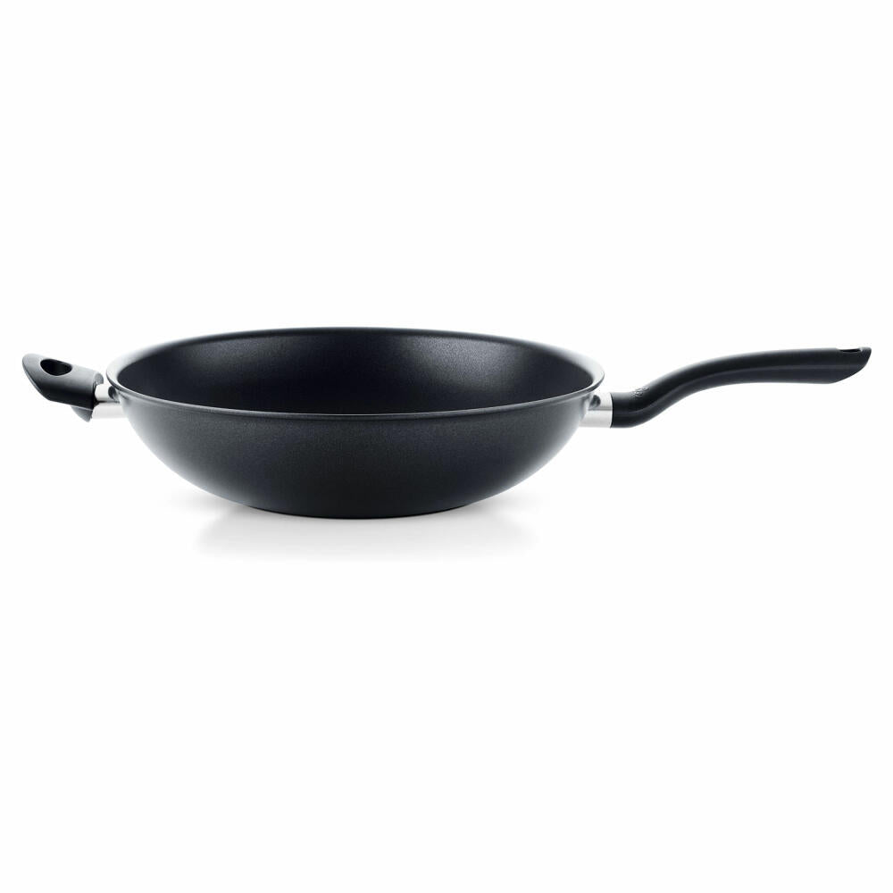 Fissler Wok Cenit without induction, aluminum, black, 32 cm, 045-804-32-100