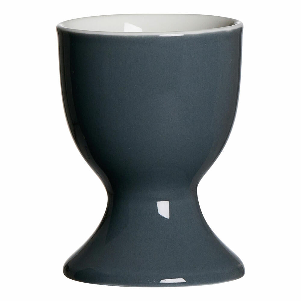 Ritzenhoff &amp; Breker egg cup Doppio, egg cup, egg holder, porcelain, anthracite, 430233