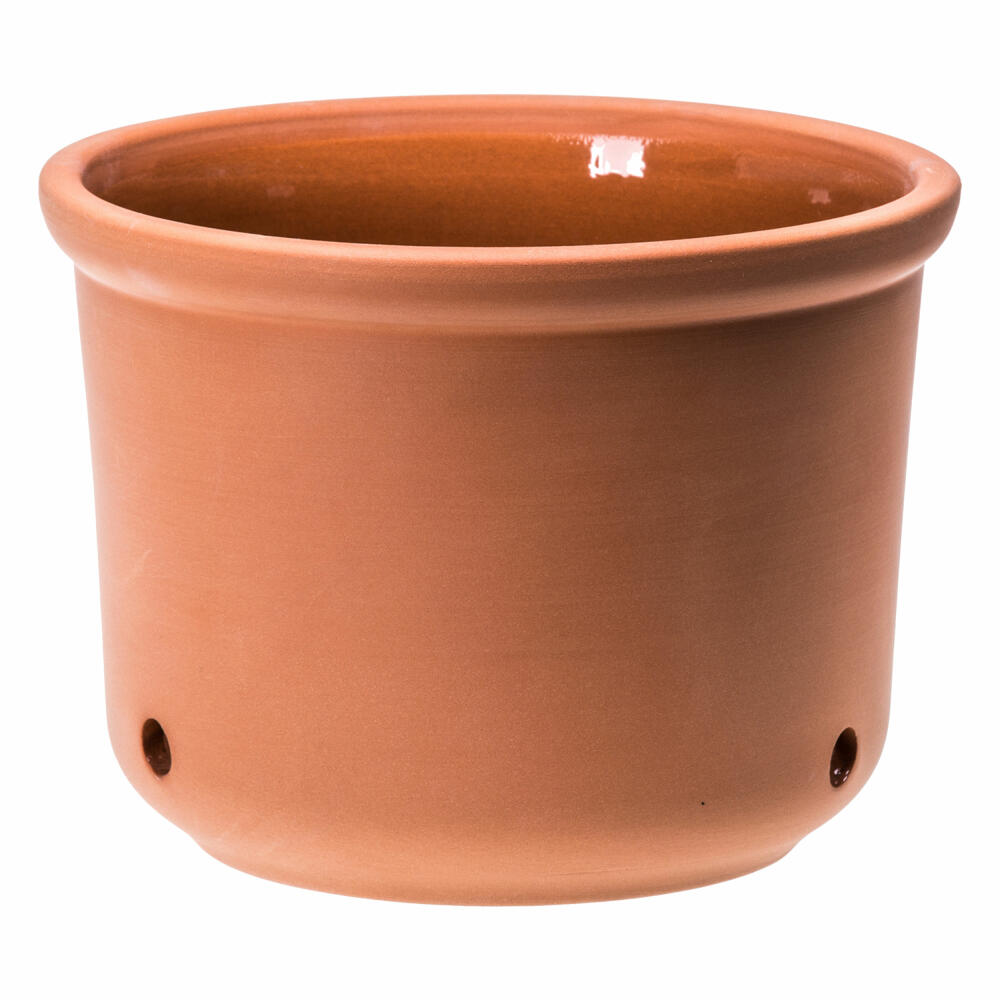 Römertopf storage pot onions, onion pot, storage container, for approx. 1.5 kg, natural clay, 41505