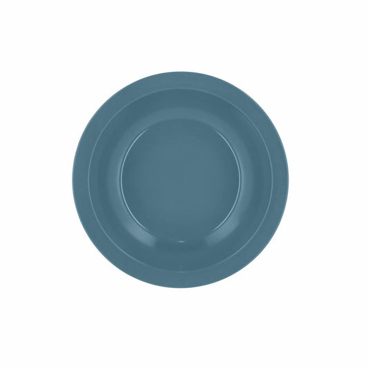 Rosti soup plate Hamlet, deep plate, bowl, melamine, Dusty Blue, 21 cm, 24471