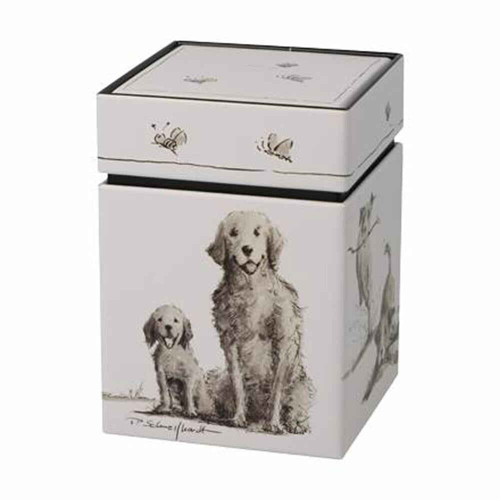 Goebel Tea Tin Peter Schnellhardt - Best Friends, Storage Tin, Tea Tin, Metal, 26500401