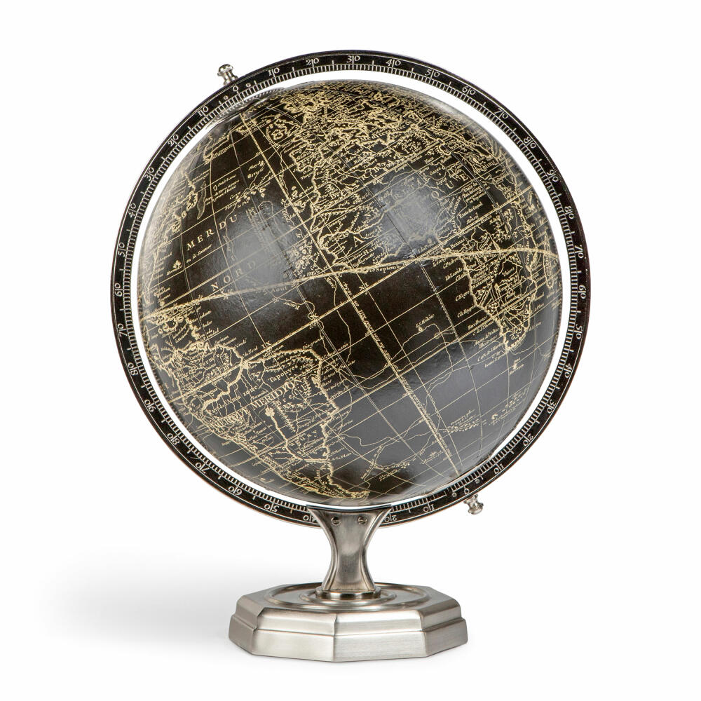 Authentic Models Globus Vaugondy Vintage Round, decorative globe, aluminum / plastic / paper, GL062