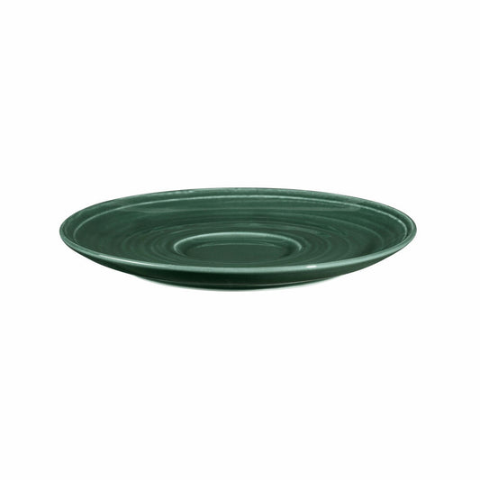 Seltmann Weiden Terra combination saucer large, saucer, porcelain, moss green, Ø 16.1 cm, 001.765013
