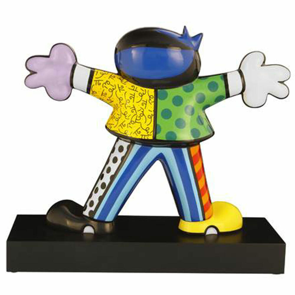 Goebel Figurine Romero Britto Hug Boy, Decorative Figure, Decoration, Porcelain, 66453261