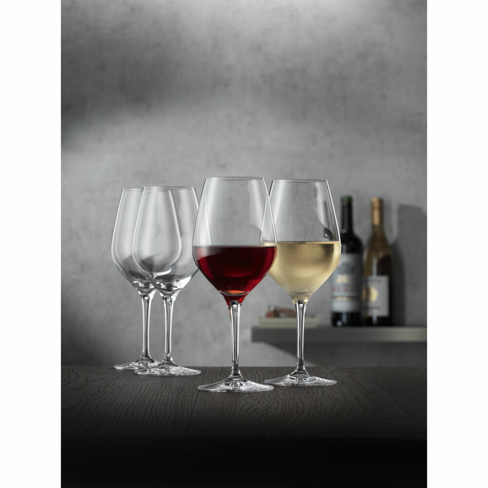 Spiegelau Authentis universal glass, set of 4, wine glass, red wine glass, white wine glass, crystal glass, 420 ml, 4400282