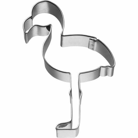 Birkmann cookie cutter flamingo, cookie cutter, cookie shape, biscuit, cookies, stainless steel, 9 cm, 198593