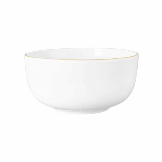 Seltmann Weiden Liberty Foodbowl, bowl, porcelain, gold rim, Ø 17.7 cm, 001.765036