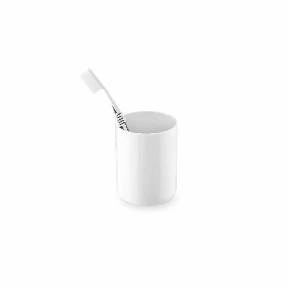 Authentics Lunar Drinking Cup S, Toothbrush Cup, Plastic, White, 1201698