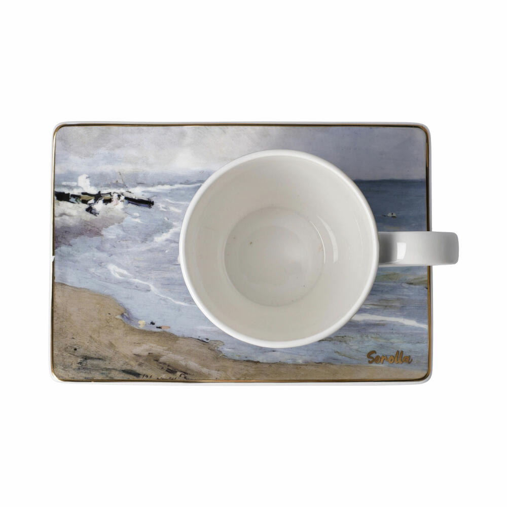 Goebel Künstlertasse Joaquin Sorolla - Zeit für ein Bad, Tasse mit Untere, Artis Orbis, Fine Bone China, Bunt, 350 ml, 67018021