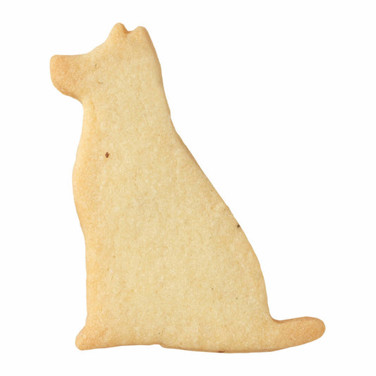 Birkmann Ausstechform Hund sitzend, Plätzchenform, Ausstecher, Ausstechform, Keks Form, Edelstahl, 6 cm, 198746