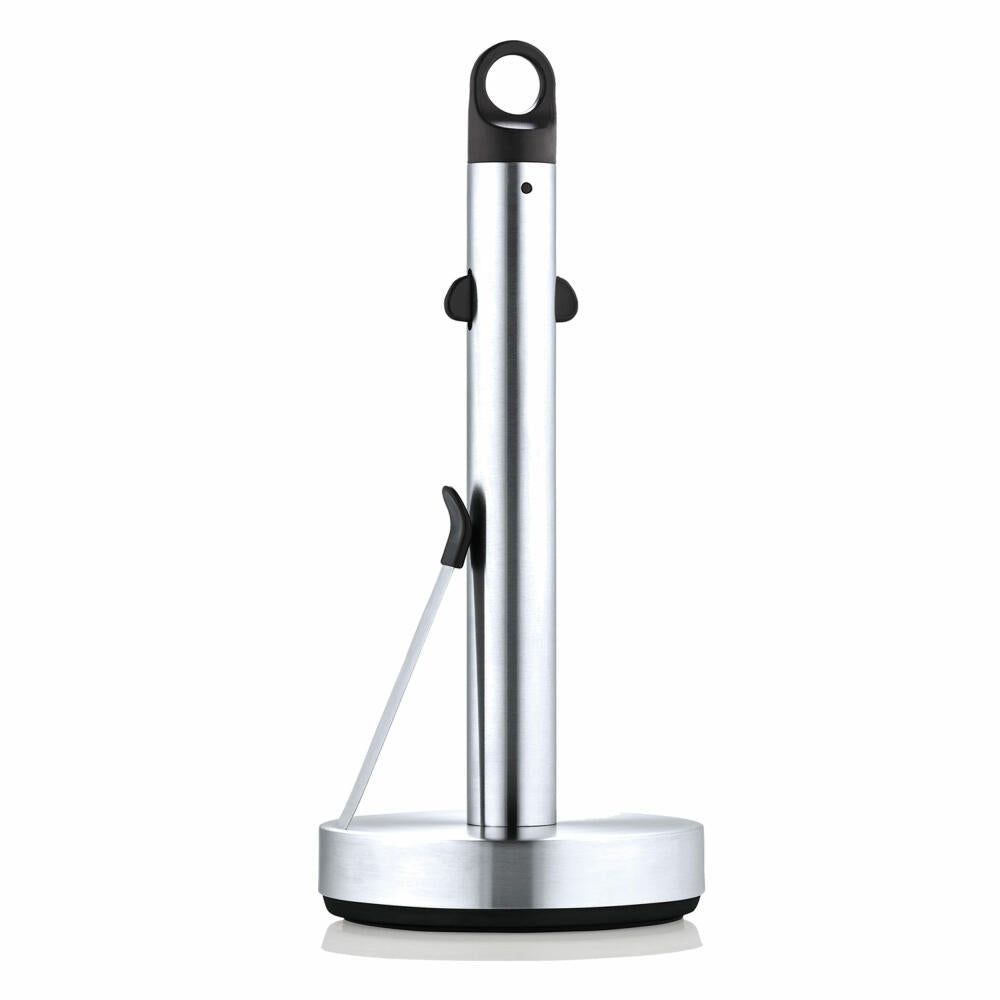 Blomus Loop kitchen roll holder, roll holder, foil dispenser, stainless steel matt, Ø 15 cm, 63651