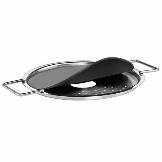 Eva Solo pouring lid, pouring sieve, pouring aid, cooking, accessories, stainless steel/silicone, Ø 24 cm, 203024