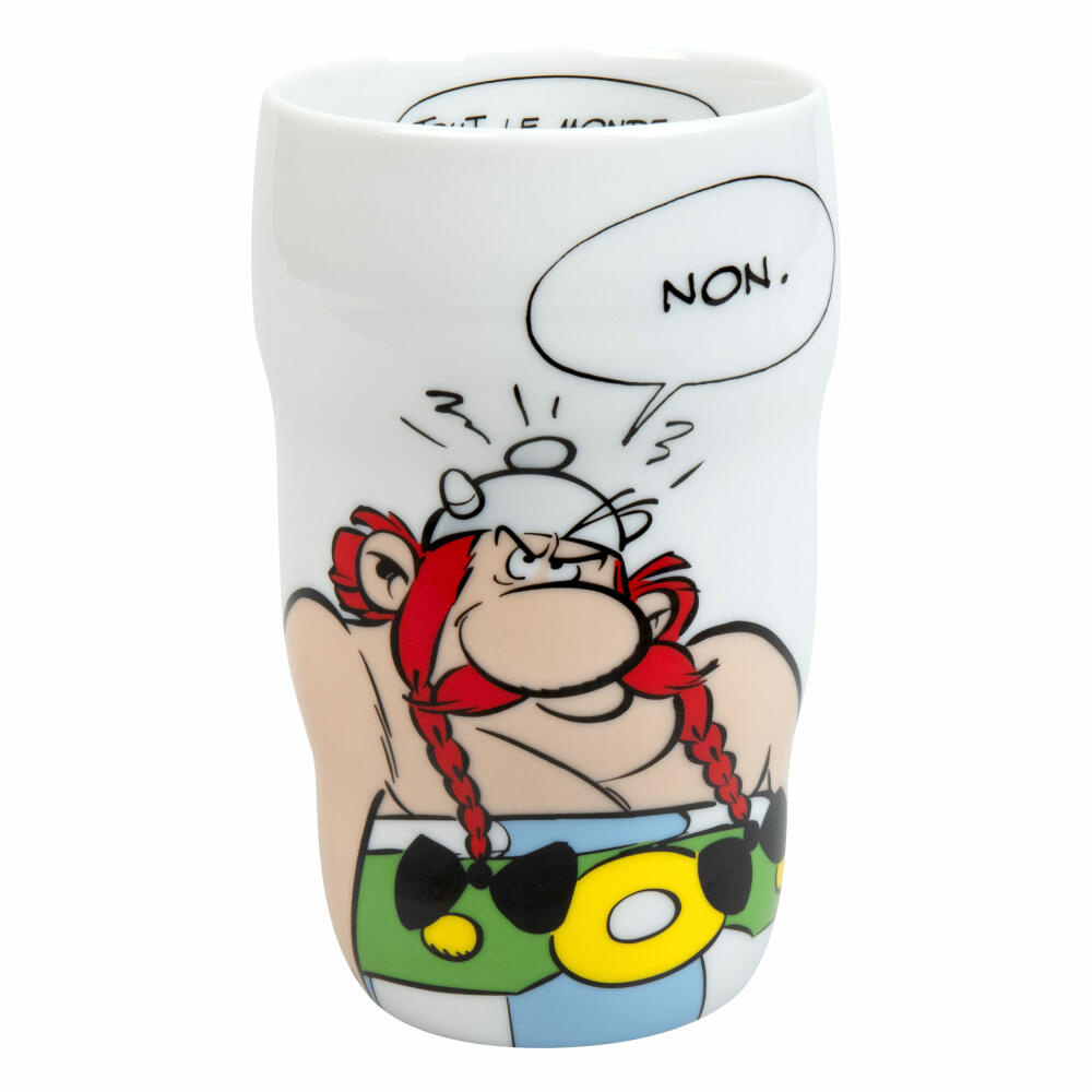Könitz Grip Mug Obelix Potion Magique, doppelwandiger Becher, Porzellan, 350 ml, 11 1 136 2755