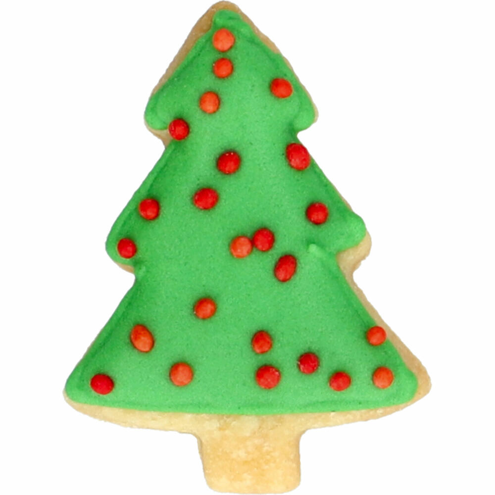 Birkmann Mini Cookie Cutter Christmas Tree, Cookie Cutter, Cookie Mold, Biscuit, Cookies, Stainless Steel, 2.5 cm, 152946