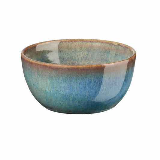 ASA Selection Poke Bowls Mini Bowl Curacao, Schale, Schälchen, Dipschale, Snackschale, Steinzeug, Blau, Ø 8 cm, 24280262