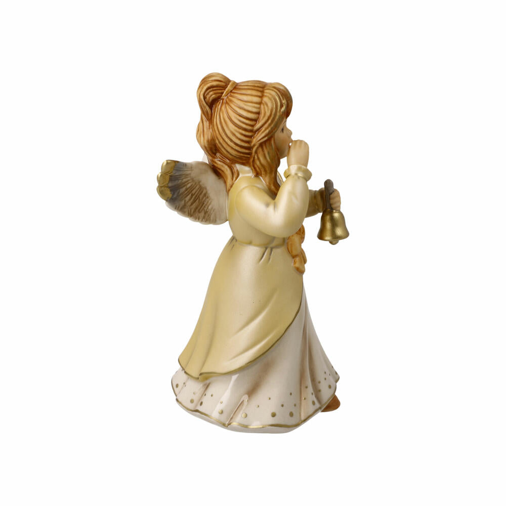 Goebel Angel Christmas Eve, decorative figure, Christmas, stoneware, champagne, 14.5 cm, 41673071