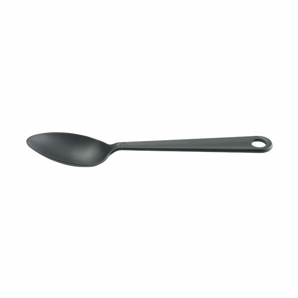 Eva Solo serving spoon, serving spoon, vegetable spoon, serving cutlery, buffet spoon, black, plastic, large, 26 cm, 118606