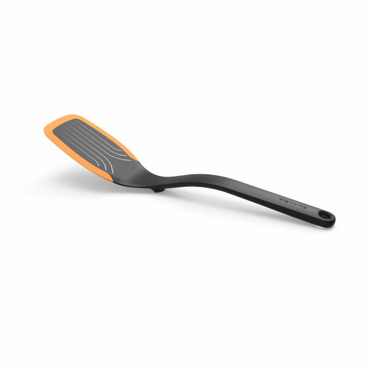 Fiskars Functional Form Pfannenwender mit Silikonkante, Pfannen Wender, Bratwender, 1027300