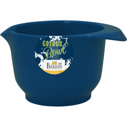 Birkmann Colour Bowl mixing and serving bowl, mixing bowl, bowl, melamine resin, dark blue, 500 ml, 708877