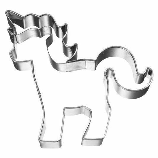 Birkmann cookie cutter unicorn, cookie cutter, cookie mold, biscuit, cookies, stainless steel, 8.5 cm, 197381