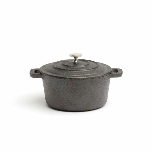 Comas Mini Casserole Tradicion, Mini Pot with Lid, Cookware, Cast Iron, 0.35 L, 7505