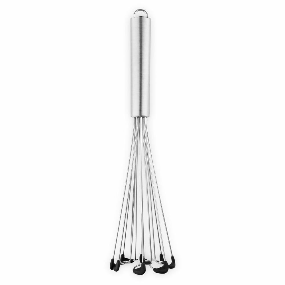 Eva Solo Silicone Whisk, Stirring Whisk, Stainless Steel, Silicone, Silver, 25 cm, 118227