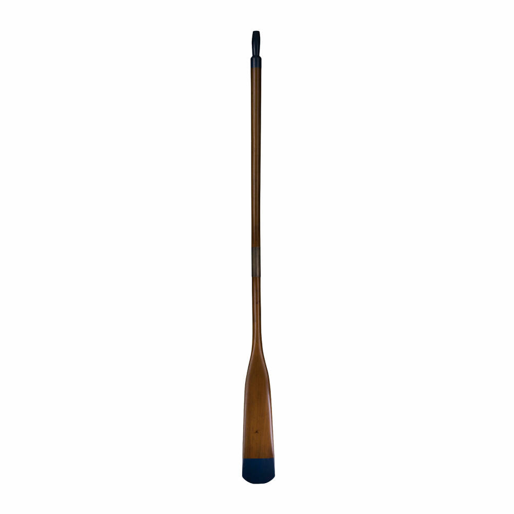 Authentic Models Decorative Boat Paddle Tender Oar Blue, Oar, Decoration, Mahogany Wood, FE107