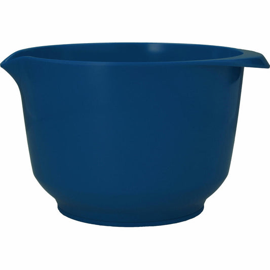 Birkmann Colour Bowl Rühr- und Servierschüssel, Rührschüssel, Schüssel, Melaminharz, Dunkelblau, 3 Liter, 709157