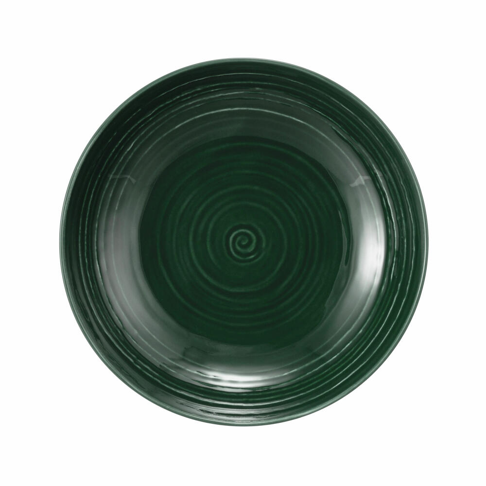 Seltmann Weiden Terra Suppenteller, Teller, Porzellan, Moosgrün, Ø 21.2 cm, 001.765017