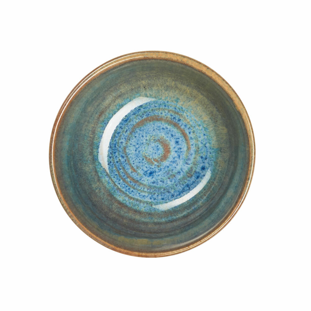 ASA Selection Poke Bowls Mini Bowl Curacao, Schale, Schälchen, Dipschale, Snackschale, Steinzeug, Blau, Ø 8 cm, 24280262